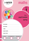 Year 1 Spring Maths paper 1 pupil booklet front cover