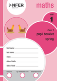 Year 1 Spring Maths paper 2 pupil booklet front cover