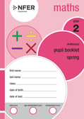 Year 2 Spring Maths arithmetic pupil booklet front cover
