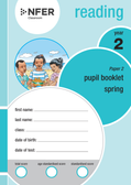 Year 2 Spring Reading paper 2 pupil answer booklet front cover