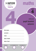 Year 4 Autumn Maths arithmetic pupil booklet front cover