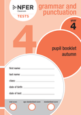 Year 4 Autumn Grammar and punctuation pupil booklet front cover