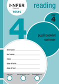 Year 4 Summer Reading pupil answer booklet front cover