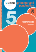 Year 5 Autumn Grammar and punctuation Teacher guide front cover