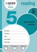 Year 5 Summer Reading pupil answer booklet front cover